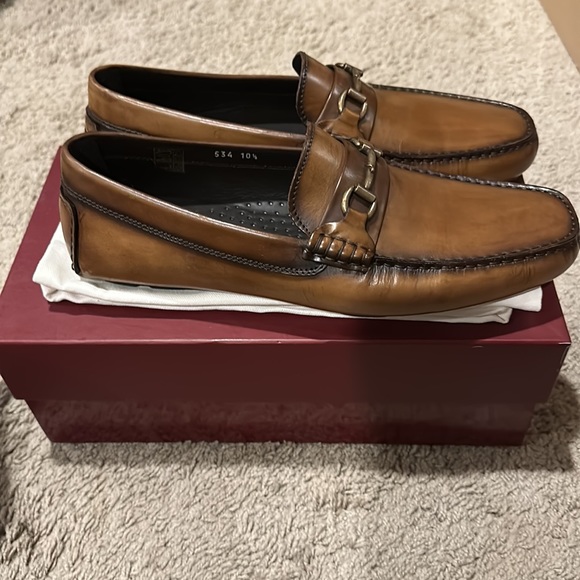 NEW To Boot New York Pascal Cognac Antique Driving Show 10.5 - Picture 3 of 6